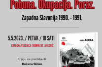 Predstavljanje knjige “Pobuna.Okupacija.Poraz. – Zapadna Slavonija 1990. – 1991.” / 28. godišnjica VRO “Bljesak”