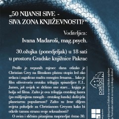 “50 nijansi sive – siva zona književnosti?” – interaktivna tribina