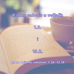 Radne subote – veljača 2020.