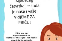 Priča četvrtkom – online pričaonice