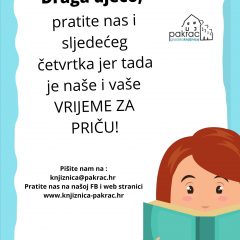 Priča četvrtkom – online pričaonice