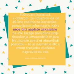 Ne brinite za zakasninu!