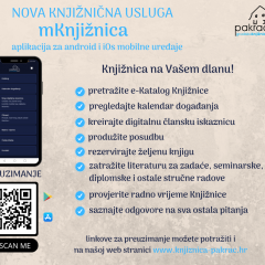 mKnjižnica – Knjižnica na Vašem dlanu!