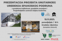Prezentacija projekta unutarnjeg uređenja Spahijskog podruma s gradskom knjižnicom, gradskim muzejom i Posjetiteljskim centrom Svijeta Graševine