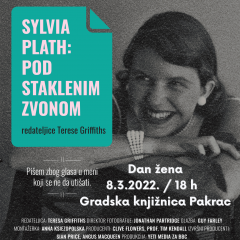 Dan žena – projekcija dokumentarnog filma SYLVIA PLATH : POD STAKLENIM ZVONOM