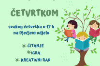 Čitaonica četvrtkom – redovna aktivnost za djecu