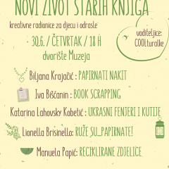 NOVI ŽIVOT STARIH KNJIGA vol. 2 – radionice