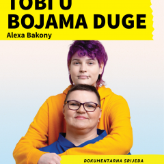 Dokumentarna srijeda/TOBI U BOJAMA DUGE – projekcija dokumentarnog filma