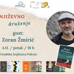 Književno druženje – gost: Zoran Žmirić