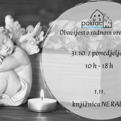 Obavijest o radnom vremenu