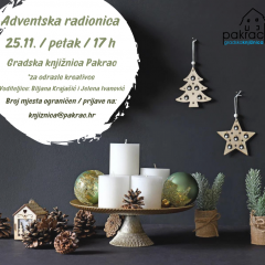 Adventska radionica u knjižnici