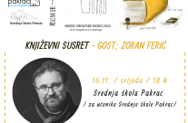 Zoran Ferić u Pakracu – književni susret za srednjoškolce