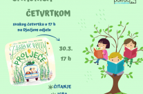 Čitaonica četvrtkom – 30.3. / “Zašto ne volim proljeće”