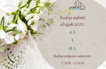 Radne subote – ožujak 2023.
