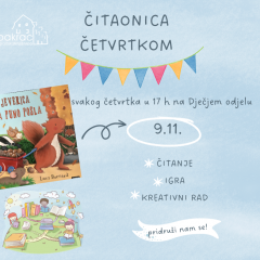 Čitaonica četvrtkom – 9.11.