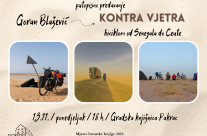 Putopisno predavanje: Goran Blažević / KONTRA VJETRA : biciklom od Senegala do Ceute