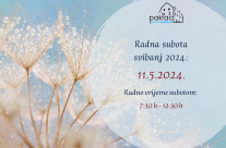 Radna subota – svibanj 2024.