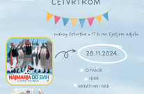 Čitaonica četvrtkom – 28.11.2024. / “Greta, najmanja od svih”