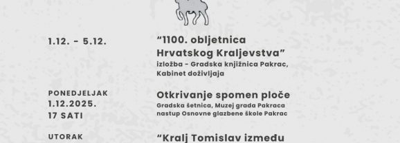 Obilježavanje 1100. obljetnice Hrvatskog Kraljevstva