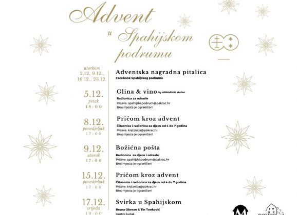 Advent u Spahijskom podrumu
