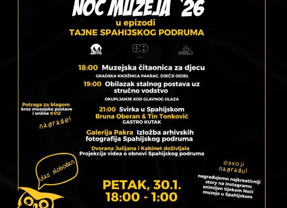 Prva Noć muzeja u Spahijskom podrumu