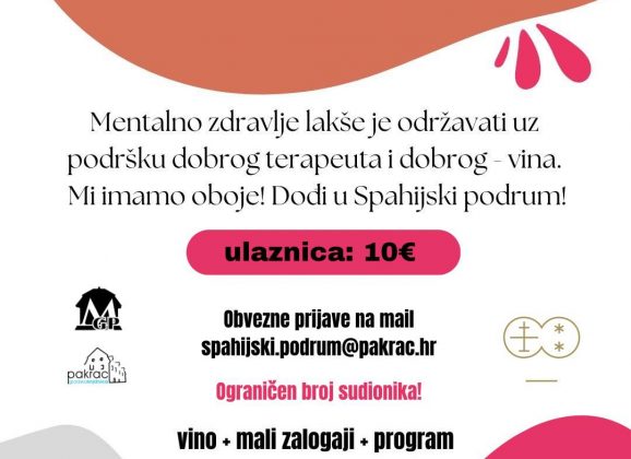Vino i psihoterapija – radionica