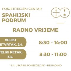 Radno vrijeme – obavijest