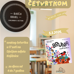 ČITAONICA ČETVRTKOM – nova sezona