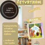 Čitaonica četvrtkom – 26.3.2026. / “Kradljivac cvijeća”
