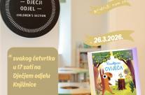 Čitaonica četvrtkom – 26.3.2026. / “Kradljivac cvijeća”