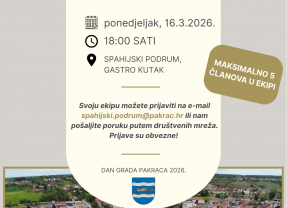 (NE)POZNATI PAKRAC – kviz znanja o povijesti i baštini grada