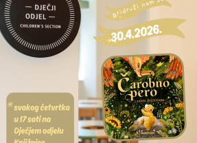 Čitaonica četvrtkom – 30.4.2026. / “Čarobno pero”