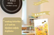 Čitaonica četvrtkom – 9.4.2026. / “Priča o pčelama”