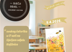 Čitaonica četvrtkom – 9.4.2026. / “Priča o pčelama”