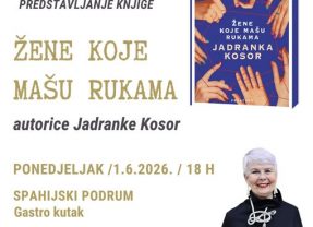“Žene koje mašu rukama” – predstavljanje nove knjige autorice Jadranke Kosor
