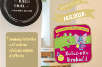 Čitaonica četvrtkom – 14.5.2026. / “Zubić-vila i krokodil”