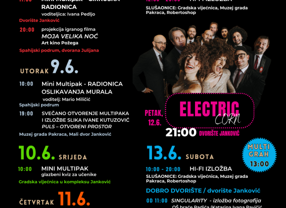 14. MULTIPAK / Pakrac / 8. – 13. lipnja 2026.