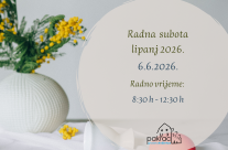 Radna subota – lipanj 2026.