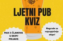 Ljetni pub kviz – 17.7.2026.