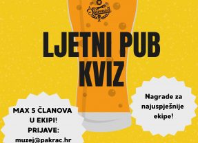 Ljetni pub kviz – 17.7.2026.