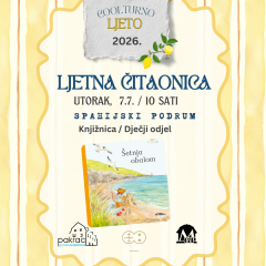 Ljetna čitaonica – 7.7.2026. / Šetnja obalom