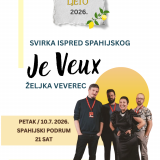 Svirka ispred Spahijskog – Je Veux / Željka Veverec