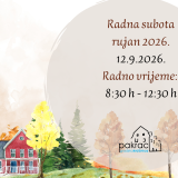 Radna subota – 12.9.2026.