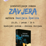 Predstavljanje romana “Zavjera”autora Danijela Špelića
